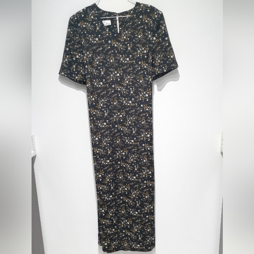 Vintage Hampton Row Floral Dress